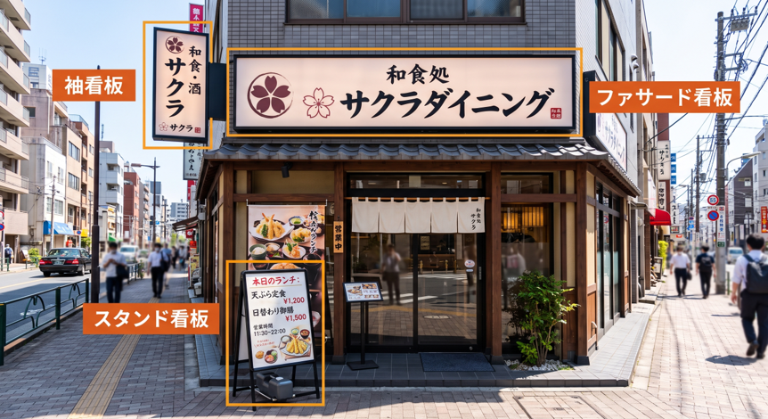看板の種類