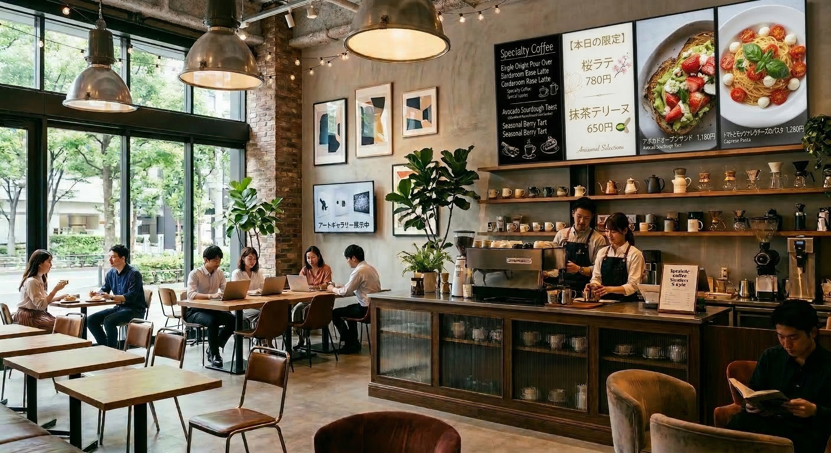 飲食店がデジタルサイネージを導入するメリット